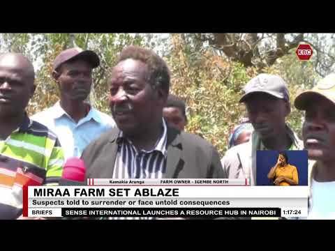 Miraa Farm Set Ablaze In Igembe North