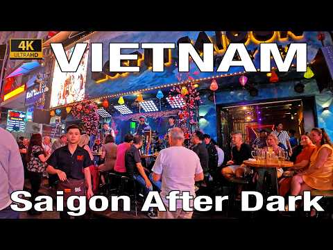 Vietnam Nightlife Ho Chi Minh City Saigon 2026 Bui Vien Walking Street
