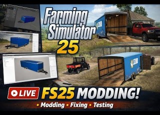 Farming Simulator 25 Live Real Time Modding Development