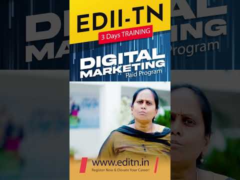 EDII TN 3 Days Digital Marketing Training