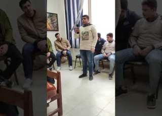 المنشد احمد عصام يقلد الشيخ عبدالرحيم دويدار في ابتهال محمد بشر من داخل قصر ثقافة شبين الكوم