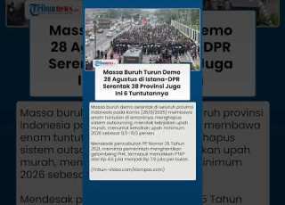  Persiapan Demo 28 Agustus 2025 6 Tuntutan Buruh Dan Lokasi Aksi Di DPR Hingga Istana Presiden
