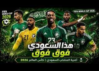 أغنية المنتخب السعودي في كأس العالم 2026 هذا السعودي فوق فوق نشيد الأخضر الرسمي