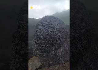 بەردێکى زل رێگاى هەردوو ناحیەى ئیسێوە و هێرۆ ی گرت