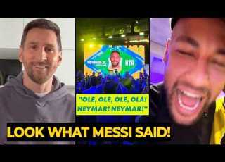 رد فعل ميسي على استدعاء نيمار لتشكيلة البرازيل في كأس العالم 2026