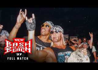 FULL MATCH Lex Luger The Giant Vs Dennis Rodman Hollywood Hogan WCW Bash At The Beach 1997