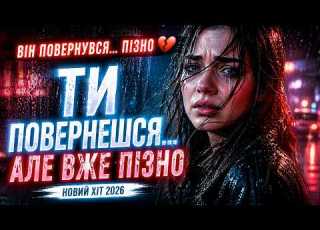  ТИ ПОВЕРНЕШСЯ АЛЕ ВЖЕ ПІЗНО НОВИЙ ХІТ 2026