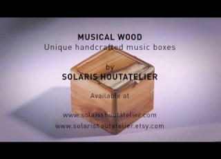 FOUR SEASONS SPRING Antonio Vivaldi Music Box From Wood