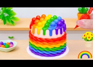  How To Make Rainbow Cake Recipe With Chocolate Stunning Rainbow Cake Decoration Ideas