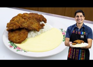 SUPER CREAMY MASHED POTATOES BREADED BEEF KWA