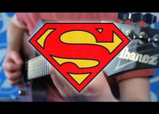 Superman 1978 Theme On Guitar