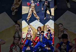 فرانش مونتانا خلال افتتاح كاس العالم للاندية