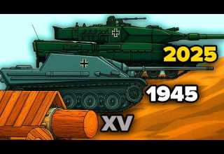 German Tanks Evolution Animation