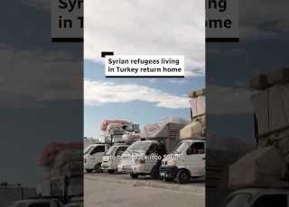 Syrian Refugees Living In Turkey Return Home