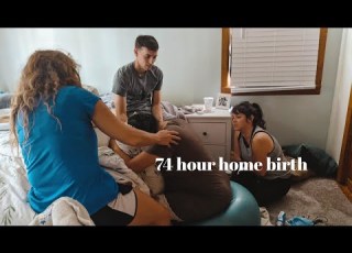 Unmedicated Home Birth L 3 DAY LABOR 13 HOURS PUSHING