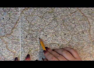  ASMR Alba Arad Argeș Romania History Geography Soft Spoken Map Tracing Google Earth