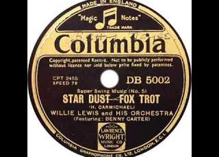 Willie Lewis Star Dust