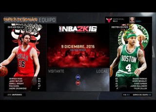  NBA 2K16 Chicago Bulls Season Match 19 Celtics Vs Bulls PC