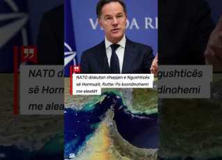 NATO Diskuton Rihapjen E Ngushticës Së Hormuzit Rutte Po Koordinohemi Me Aleatët