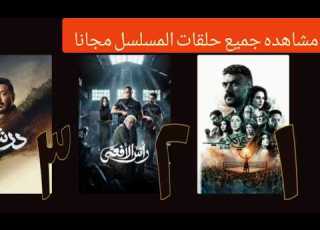 شاهد أي مسلسل كامل قبل ما ينزل في التلفزيون مجانا 100 زي مسلسل علي كلاي و رأس الأفعى و فن حرب