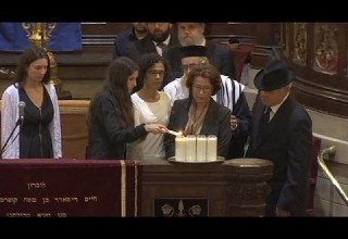 Service Held At Brussels Synagogue In Memory Of Terror Attack Victims