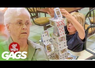  House Of Cards Genius Kid Prank