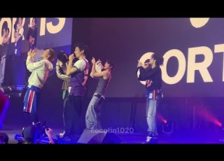 Cortis Young Creator Crew YCC 4K Live Stage NBA Crossover LA 2026 Fancam Clear Live Audio