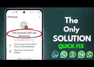 Whatsapp Ban New Solution 2026 100 Working This Account Can T Use Whatsapp Problem New 2026
