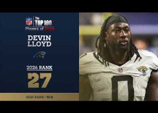  27 Devin Lloyd LB Panthers Top 100 Players Of 2026