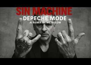 Album SIN MACHINE Depeche Mode Inspired Dark Electronic AI Mix Electro 90s 2000s