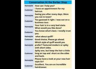 Conversation At The Barber Shop