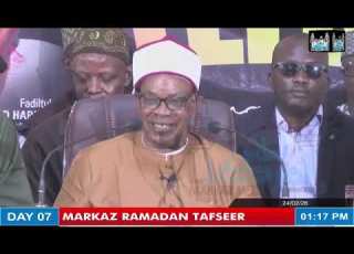 DAY 7 RAMADAN TEFSIR AGEGE 2026 Sheikh Habibullahi Adam Abdullahi Al Ilory OON Babalagege