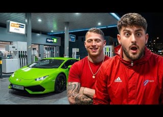  ΠΗΓΑΜΕ ΣΕ ΒΕΝΖΙΝΑΔΙΚΑ ΤΑ ΜΕΣΑΝΥΧΤΑ ΜΕ LAMBORGHINI
