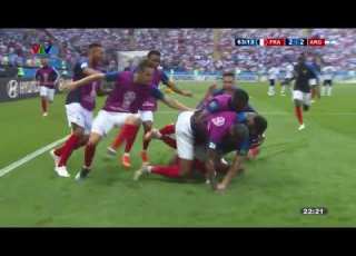 Pháp 4 3 Argentina World Cup 2018 VTV