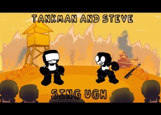 Captain Forgets Steve S Birthday Again Friday Night Funkin Tankman And Steve Ugh Cover