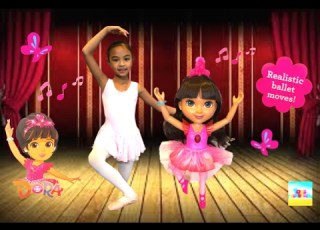  Sparkle And Spin Ballerina Dora Unboxing Toys Academy