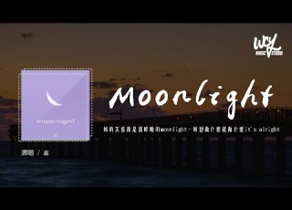 叁 Moonlight 原唱 Lil Milk 你的笑容像是我昨晚的moonlight 你想做什么就做什么it S Alright 4k Video 動態歌詞 Pīn Yīn Gē Cí