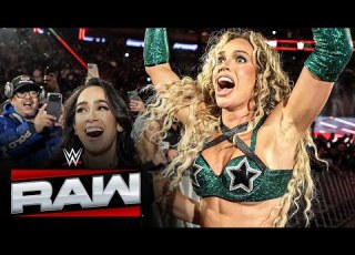 Maxxine Dupri Gets An Assist From Lee To Win The Title From Becky Lynch Raw Highlights