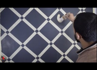 Super Call Wall Design With Making Tape