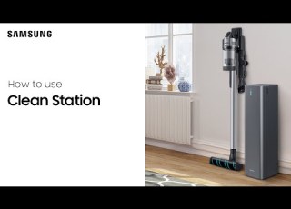  How To Use The Clean Station Jet Stick Vac Samsung New Zealand