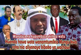 Wahubiri Wote Wenye Wafuasi Wengi Wana Roho Nia Aliyonayo Kiboko Ya Wachawi Mbarikiwa Apasua Ukweli