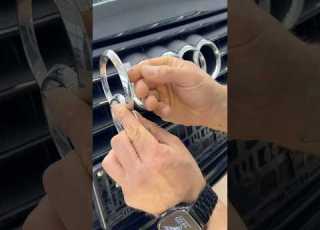Easy Way To Replace The Emblem On An Audi