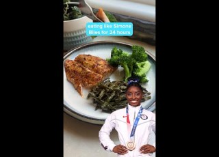 I Ate Like Simone Biles For 24 Hours