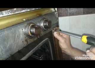 تركيب مفصلات بوتاجاز كريازيInstallation Of Kiriazi Cooker Hinges