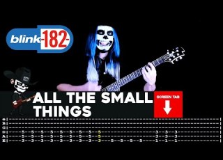  BLINK 182 All The Small Things Cover By Masuka LESSON GUITAR TAB