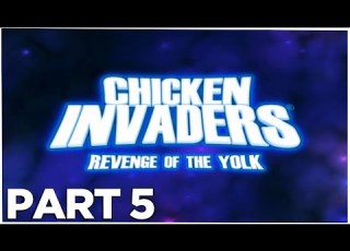  CHICKEN INVADERS 3 REVENGE OF THE YOLK Walkthrough Gameplay Chapter 5 Normal Galactic Arm