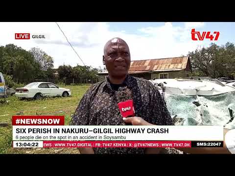 Six Perish In Nakuru Gilgil Highway Crash