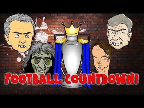 FOOTBALL COUNTDOWN PREMIER LEAGUE PREVIEW Cartoon Parody Song By 442oons