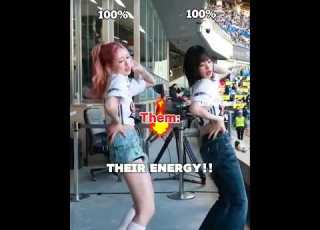 Ahyeon And Rami Gave 100 Energy On Drip Shorts Fyp Ahyeon Rami Viral