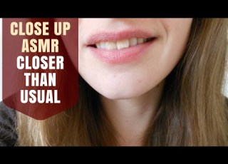 ASMR Inaudible Whisper Mouth Close Up Counting Down